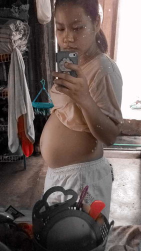 การดิ้นของลูก