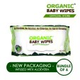 Organic Baby Wipes with Cap