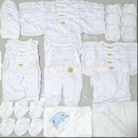 Customize All White newborn clothes set