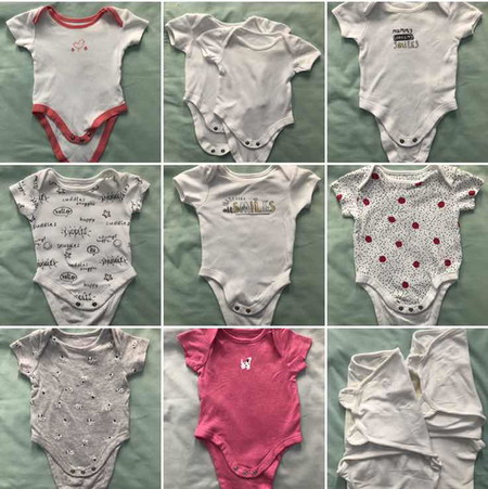 For Sale: Newborn Bodysuits and Swaddles