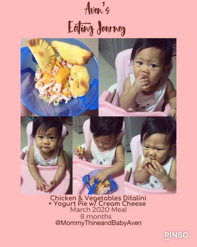 My Baby Aven’s Meal (8 months)
