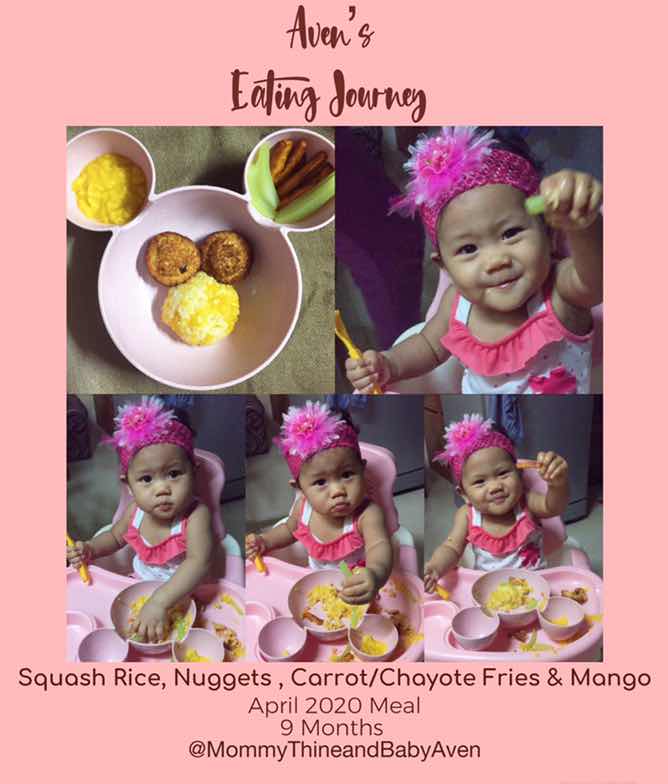 SQUASH RICE & NUGGETS ; CARROT FRIES