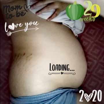 Girl or Boy? 7 months tummy