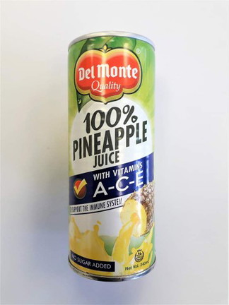 Pineapple Juice Everynight.