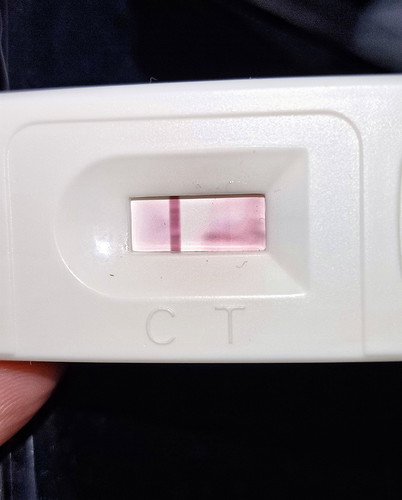 Super faint line??