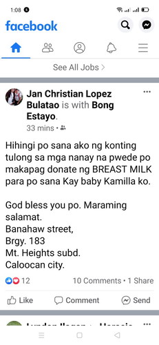 Looking for Breast Milk Donation