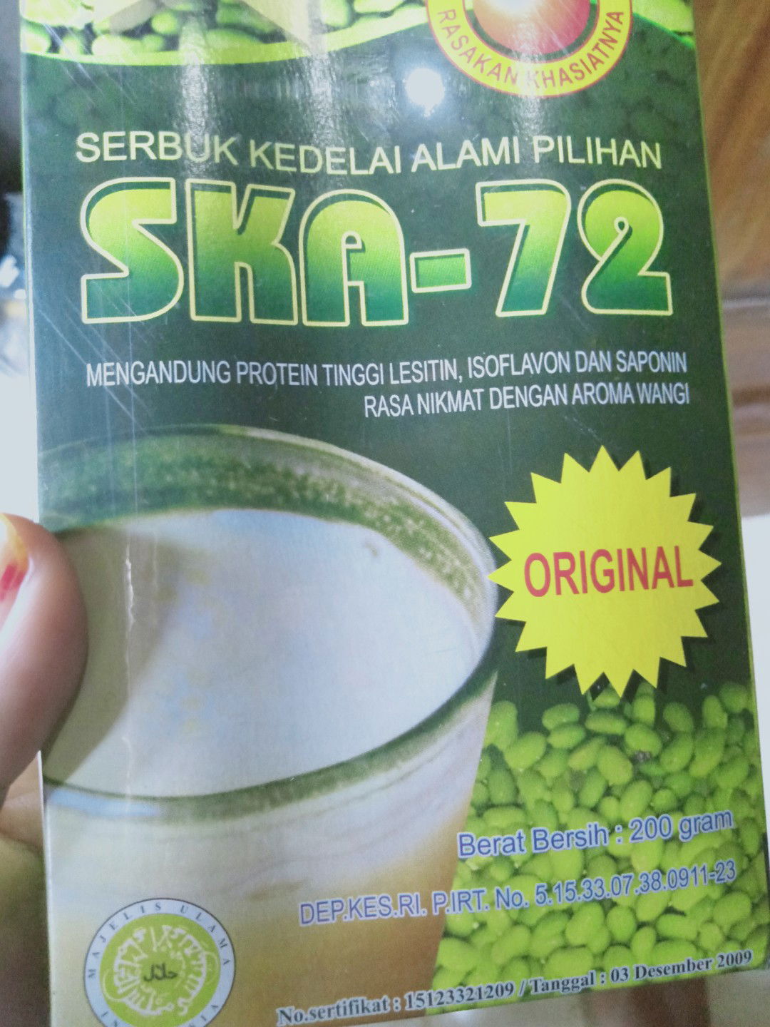 susu kacang hijau