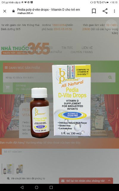 con 4 tháng cần bổ sung vitamin D