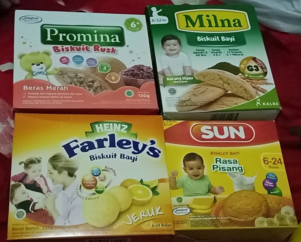 biskuit bayi 6 bulan
