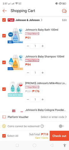 Baby Bath and Shampoo