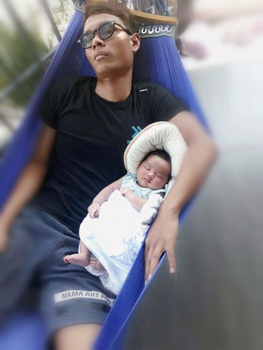 ลูกให้โอกาศพ่อหลับจร้าา??