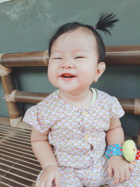 bayi yg sudah beranjak besar ?