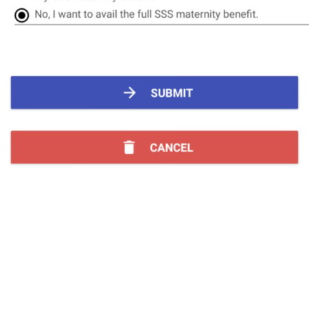 maternity notification