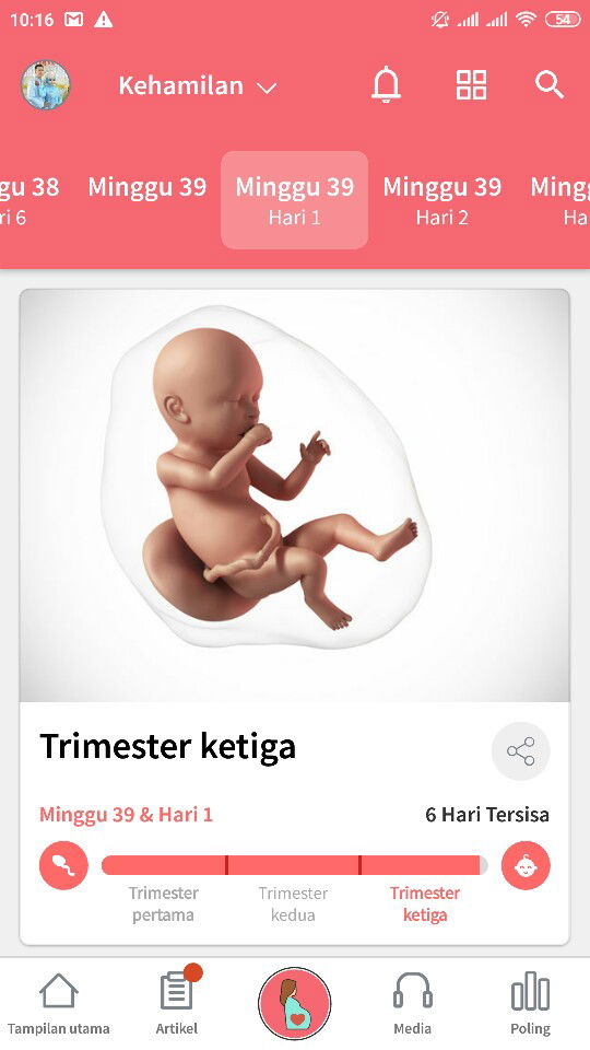 dedenya masih anteng