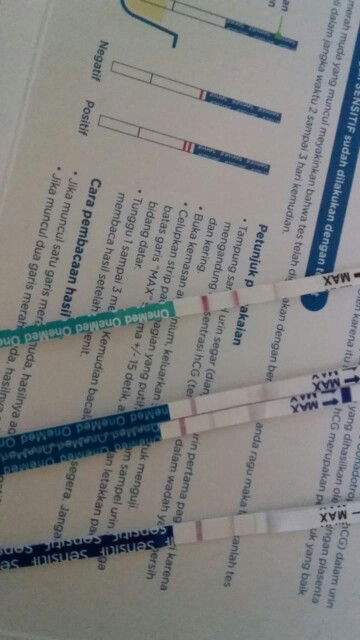 tespek positif kantung rahim belum kelihatan perkiraan sdh 4minggu