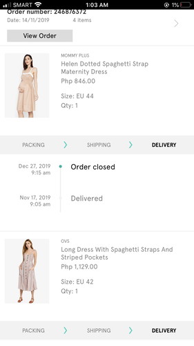 Preloved Maternity dress