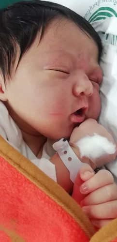 น้องข้าวหอมมารายงานตัวแล้วค่ะ #ลูกครึ่งไทย-อาหรับ