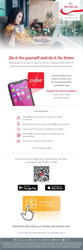 free insurance from Pru Life UK