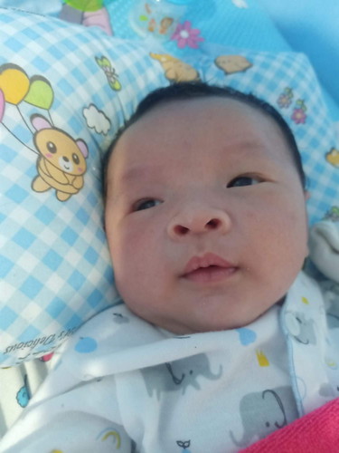 น้องกรีนธีร์มารายงานตัวครับ.เด็ก25วัน