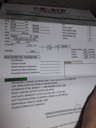 BPS results