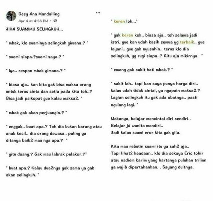 Paksu yang suka selingkuh