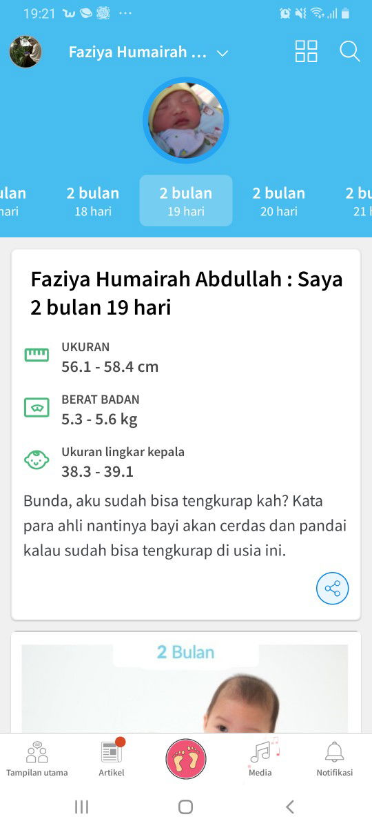 2 bulan sudah bisa tengkurap ?