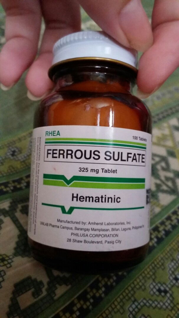 ferrous sulfate-hemstinic