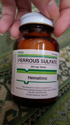 ferrous sulfate-hemstinic