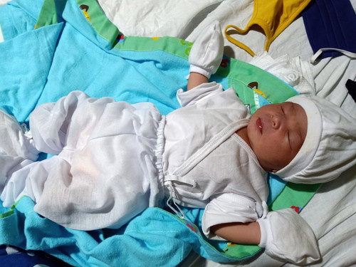 my newborn baby