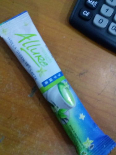 vanilla green tea latte