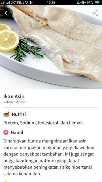 bumil makan ikan asin