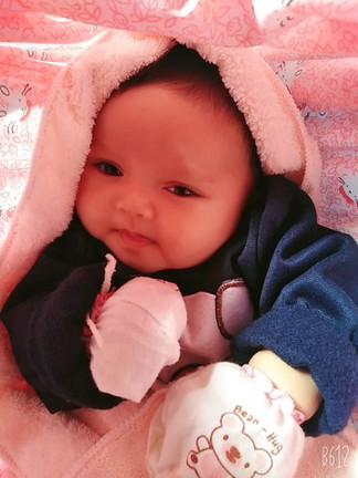 สวัสดีค่ะน้องสองเดือนแล้ว