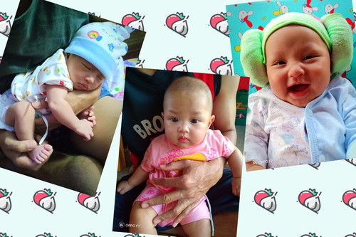ลูกน้อยแต่ละบ้านโตไปถึงไหนแล้วมั่ง