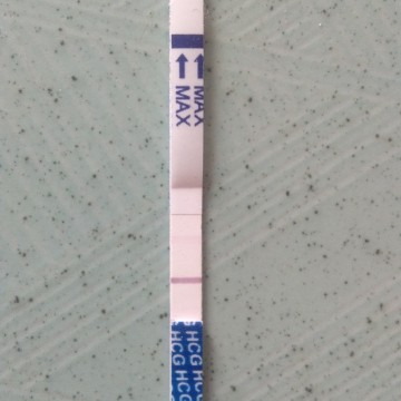 แบบนี้ท้องมั้ยค่ะจางมากค่ะ