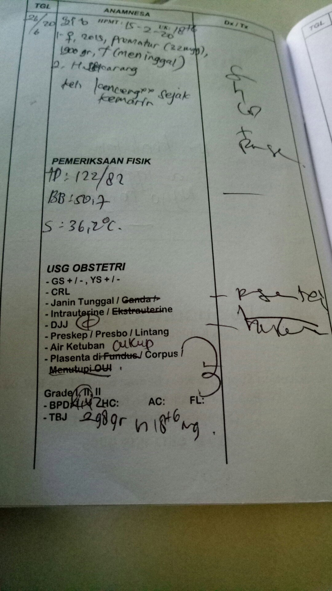 hasil usg