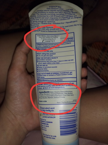 AVEENO BABY DAILY MOISTURE LOTION