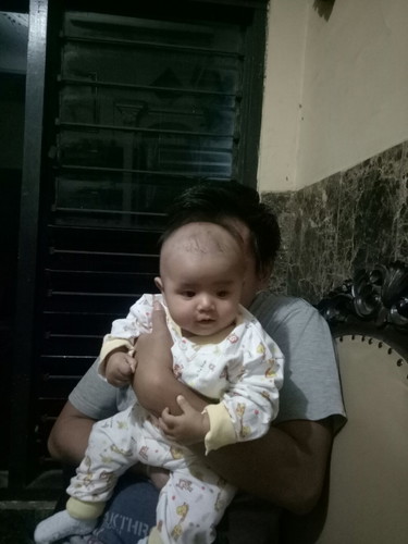 kepala anakku
