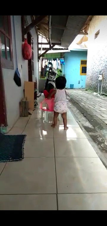 belom bisa jalan