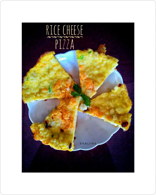 Rice Cheese pizza