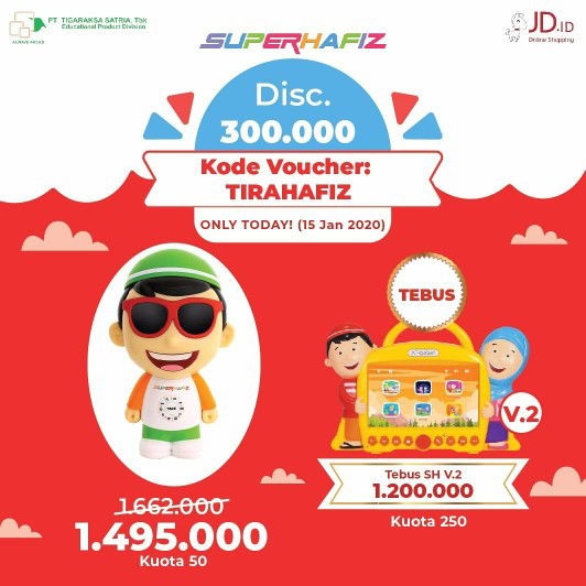 Promo Super Hafiz dan Smart Hafiz