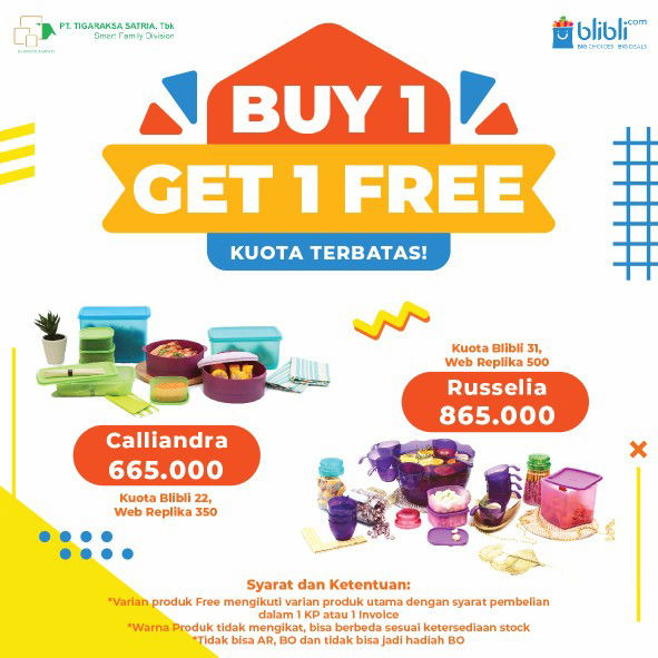 PROMO MEDINA BELI 1 GRATIS 1