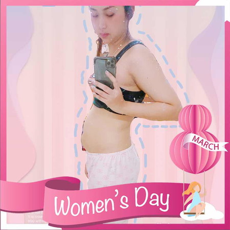 #สอบถามแม่ๆหน่อยคะ ว่าท้องใหญ่ไหมคะ?