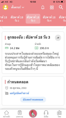 น้ำหนักเพิ่มแล้วตั้ง 1 กิโลคะ??