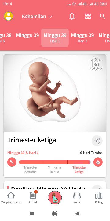 was was hamil pertama