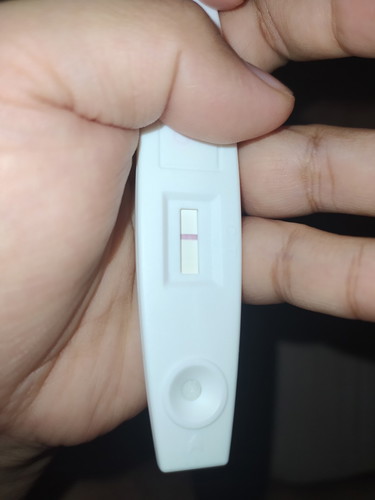 Da test nampak negatif kan