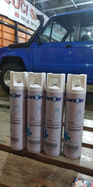 sanitizer spray