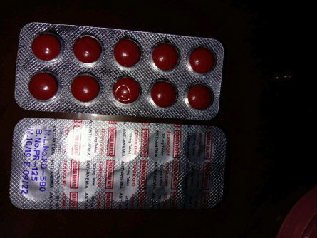 ferrous sulfate