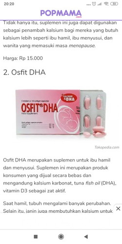 suplemen ibu hamil