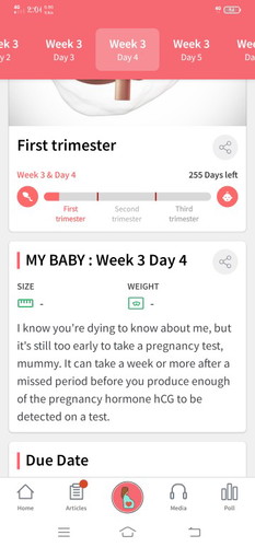 Not sure pregnant