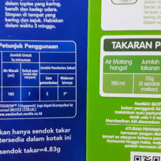 Sendok Makan vs Sendok Takar Lactogen
